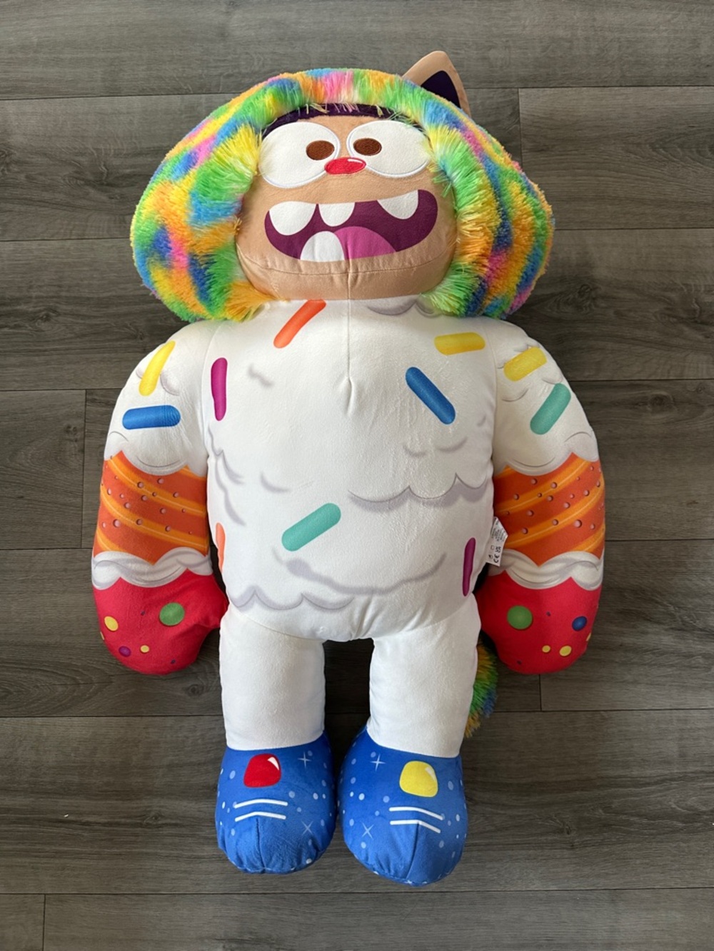 Rainbow Sprinkles Plush Toy - Colorful Multicolor Kids Plush